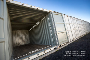 Affordable Self Storage Hobart Dimentions